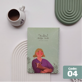 دفتر 80 برگ وزیری جلد نیمه سخت سیمی برند کایلو