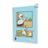 دفتر زبان 60 برگ پیتیکو مدل مجلد کد 387